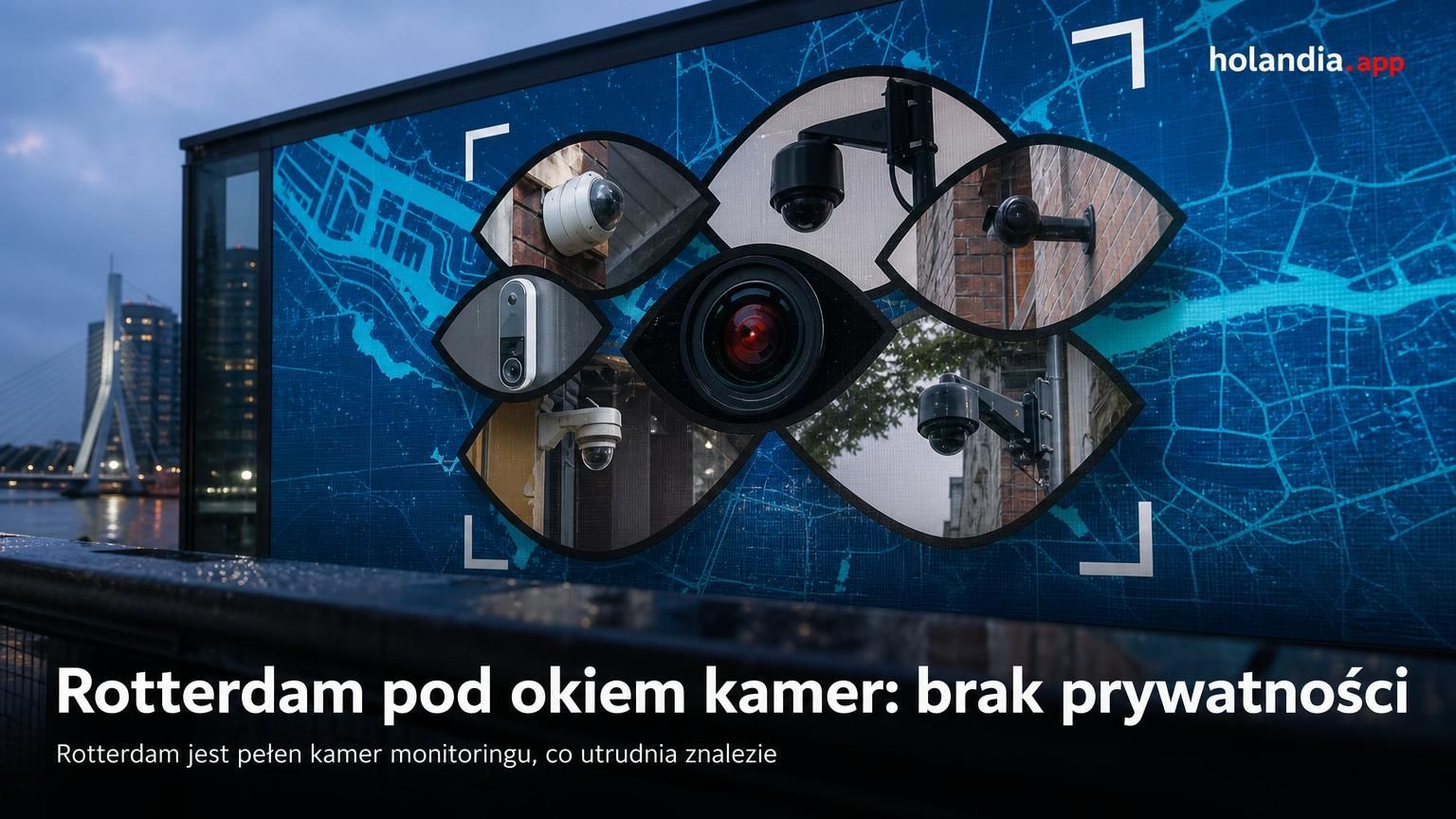 Rotterdam pod okiem kamer: brak prywatności