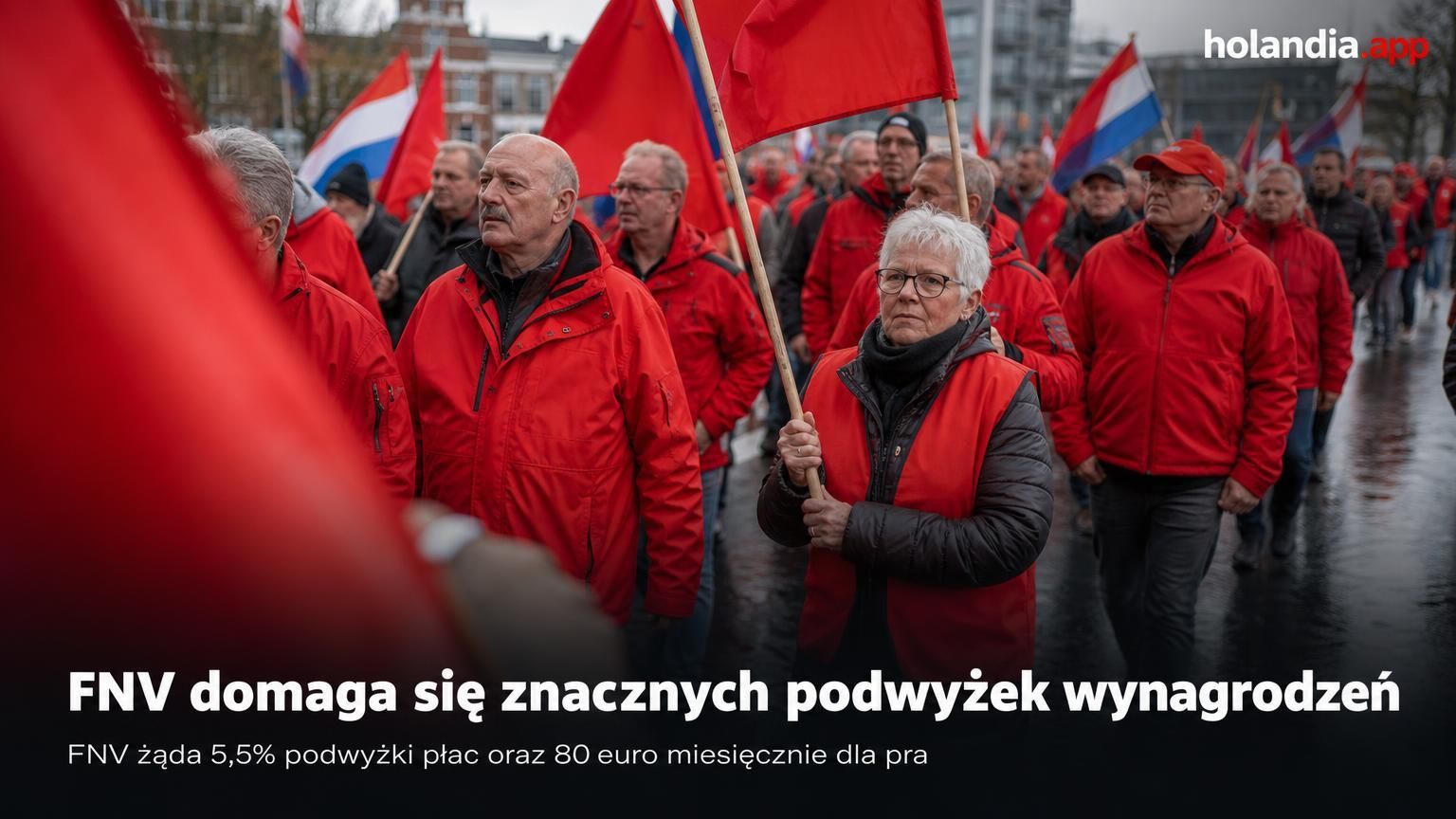 FNV domaga się znacznych podwyżek wynagrodzeń