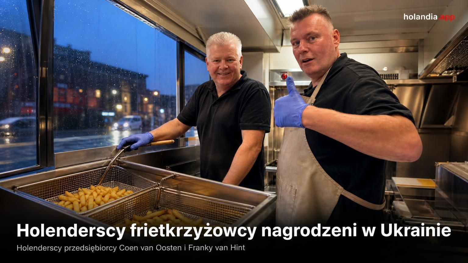 Holenderscy frietkrzyżowcy nagrodzeni w Ukrainie