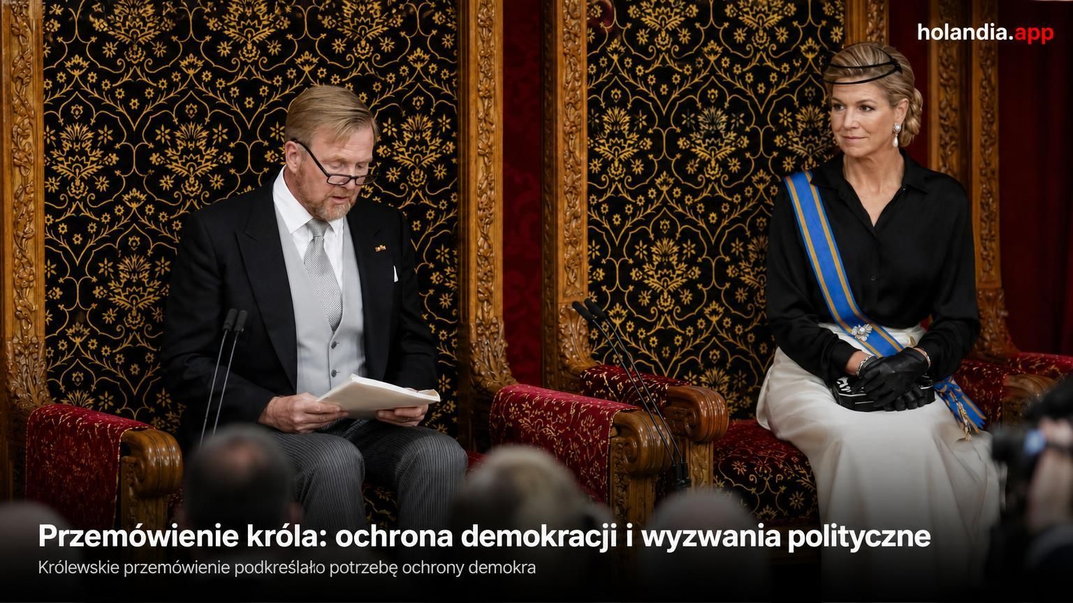 Przemówienie króla: ochrona demokracji i wyzwania polityczne