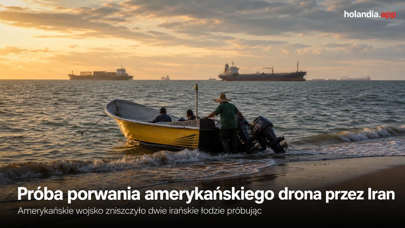 Próba porwania amerykańskiego drona przez Iran