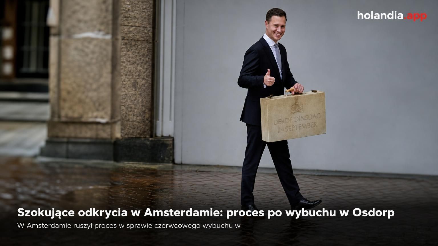 Szokujące odkrycia w Amsterdamie: proces po wybuchu w Osdorp