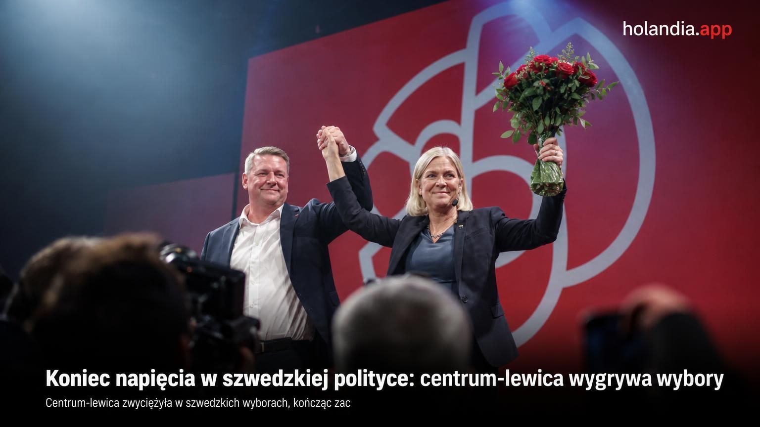 Koniec napięcia w szwedzkiej polityce: centrum-lewica wygrywa wybory