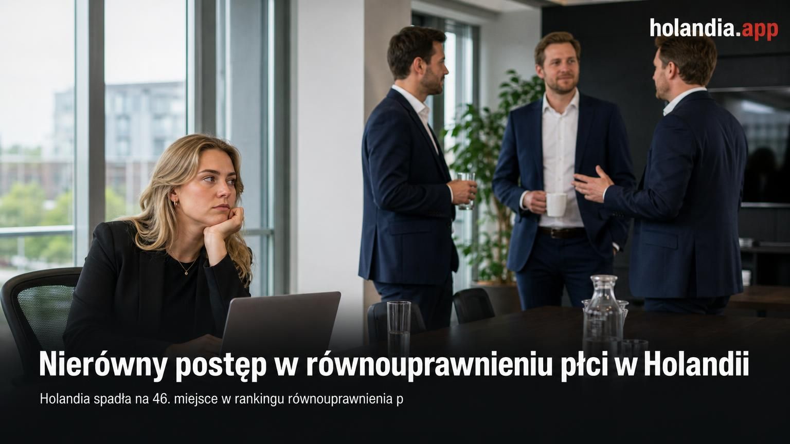 Nierówny postęp w równouprawnieniu płci w Holandii