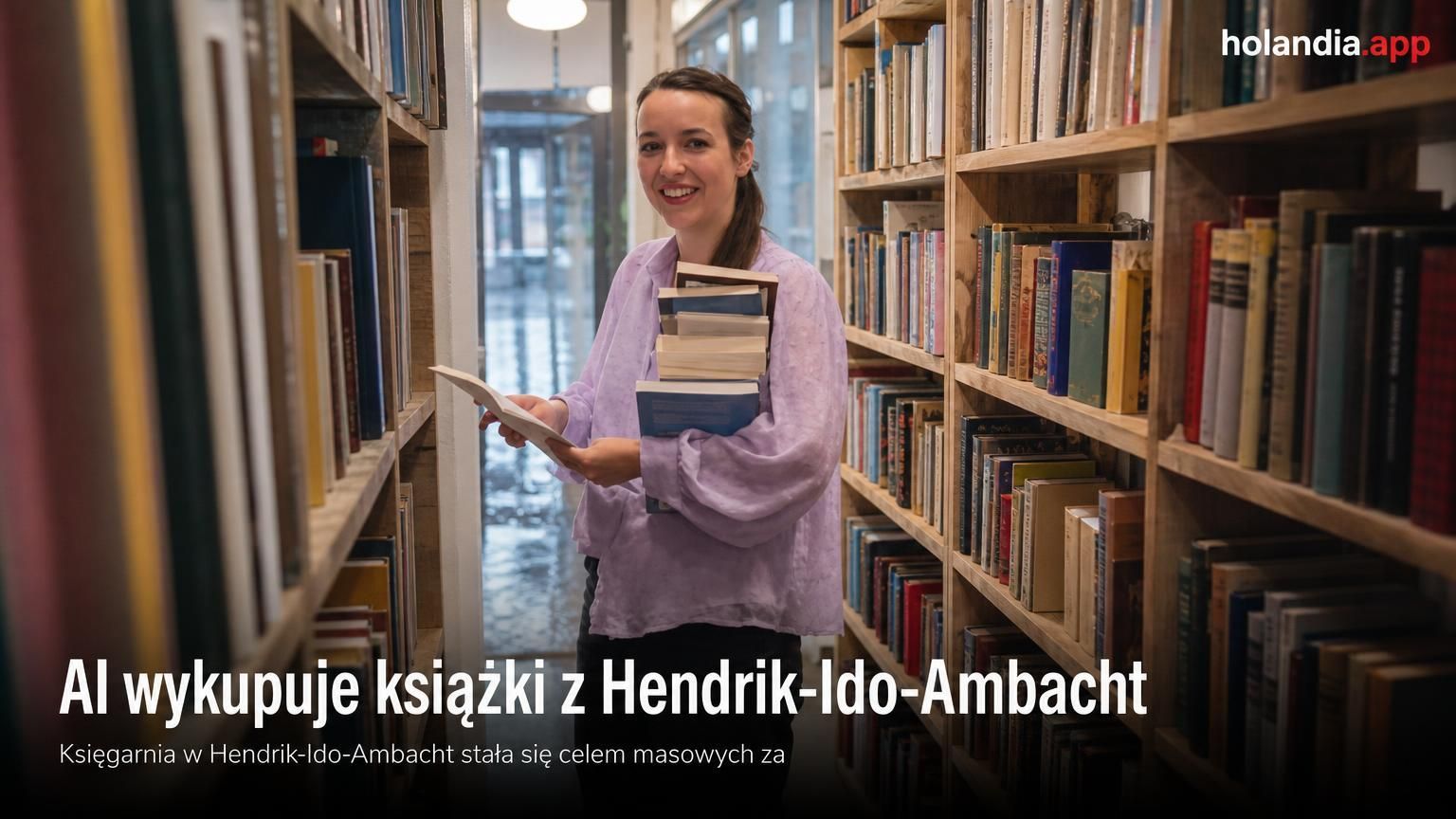 AI wykupuje książki z Hendrik-Ido-Ambacht