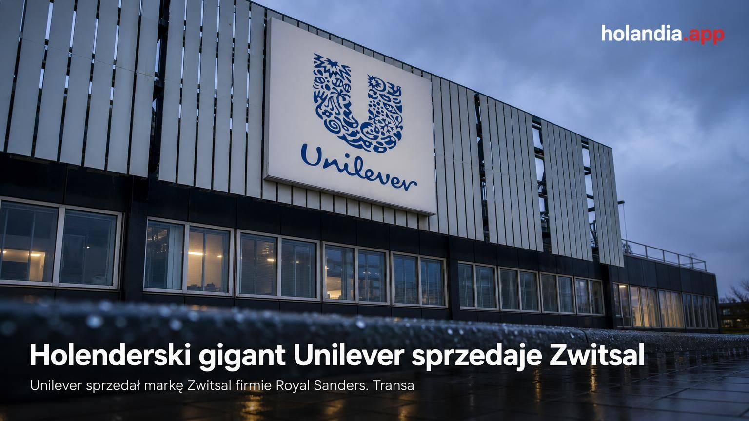 Holenderski gigant Unilever sprzedaje Zwitsal