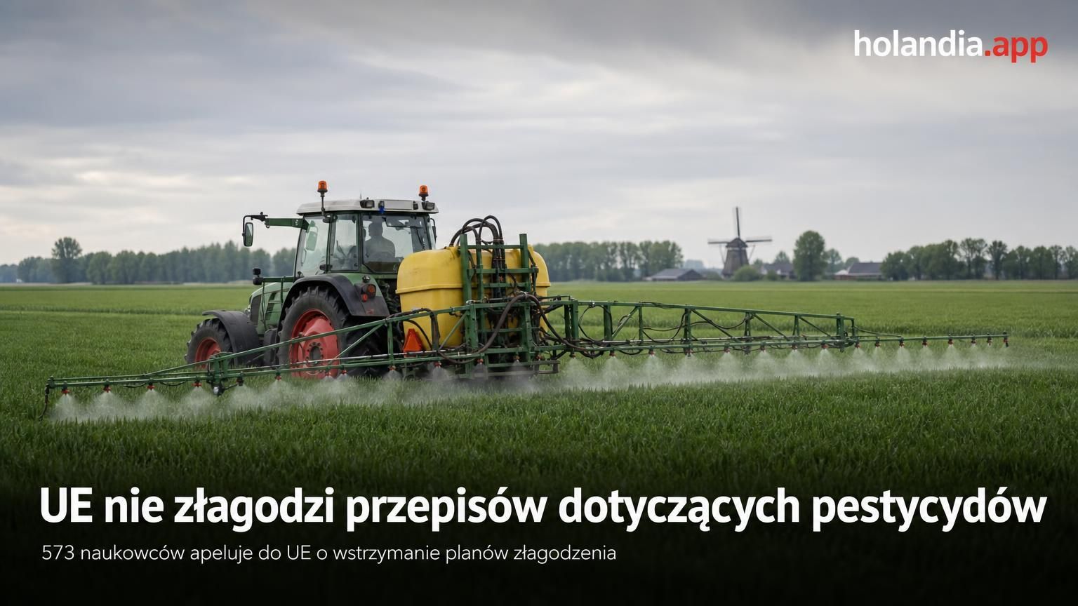 UE nie złagodzi przepisów dotyczących pestycydów