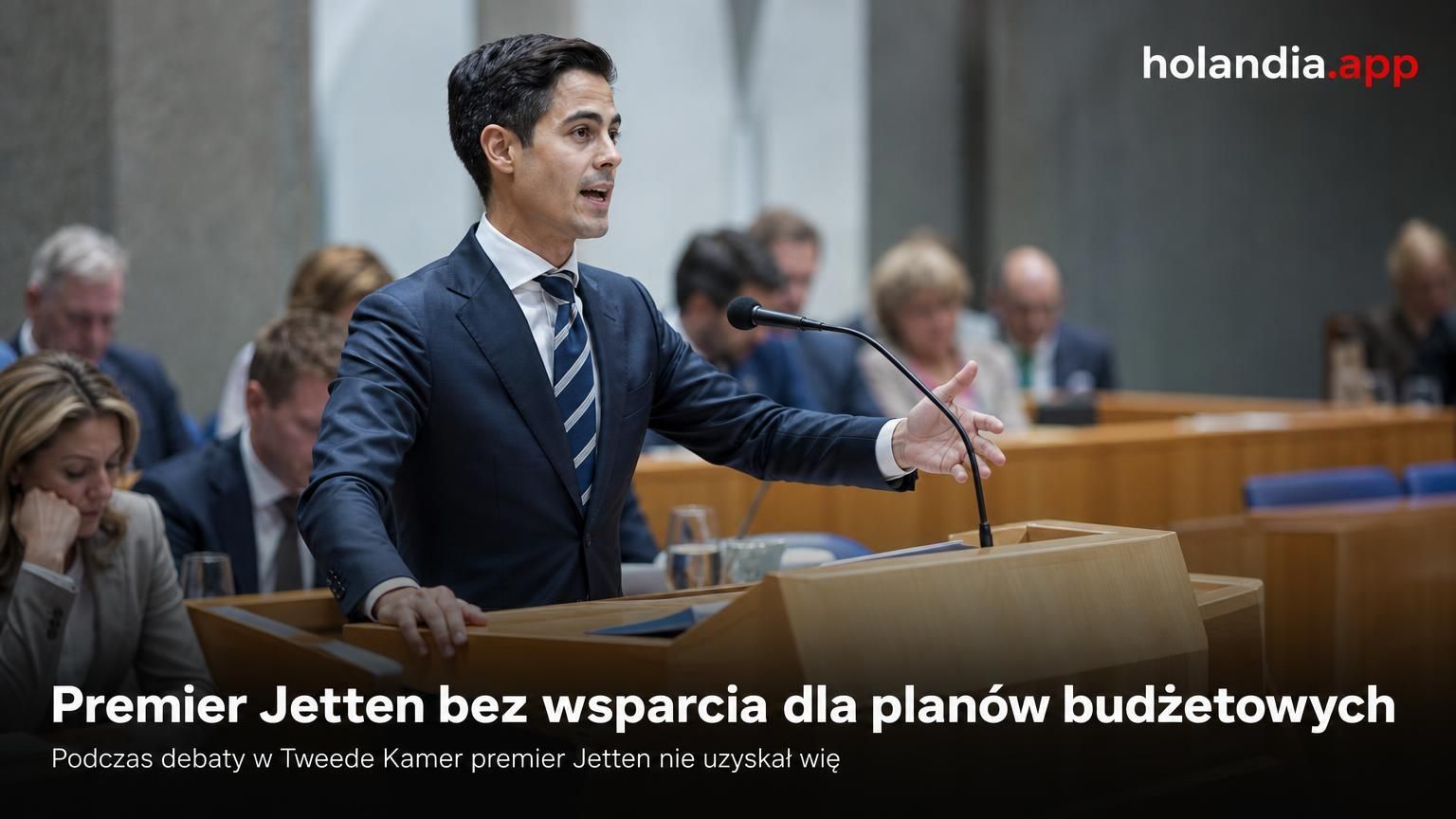 Premier Jetten bez wsparcia dla planów budżetowych