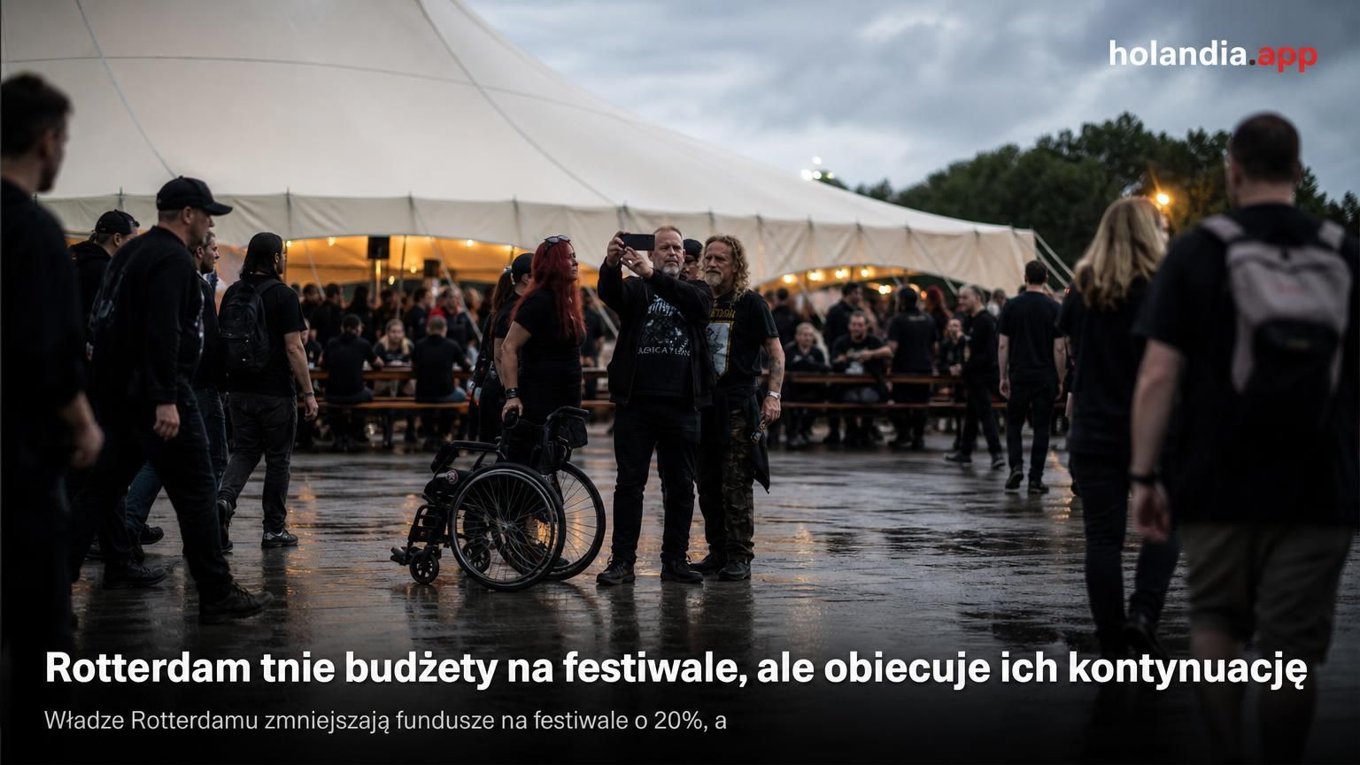 Rotterdam ogranicza finansowanie festiwali, ale obiecuje ich kontynuację