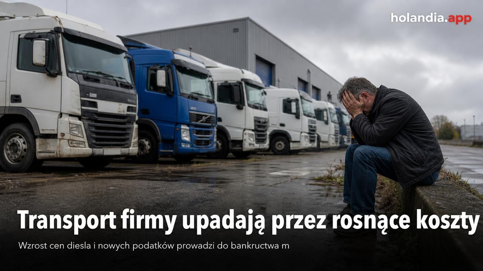 Transport firmy upadają przez rosnące koszty