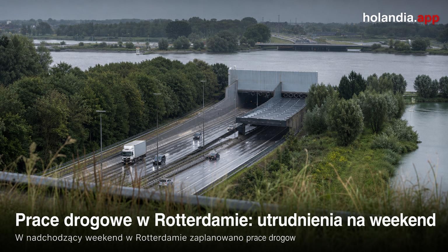 Prace drogowe w Rotterdamie: utrudnienia na weekend