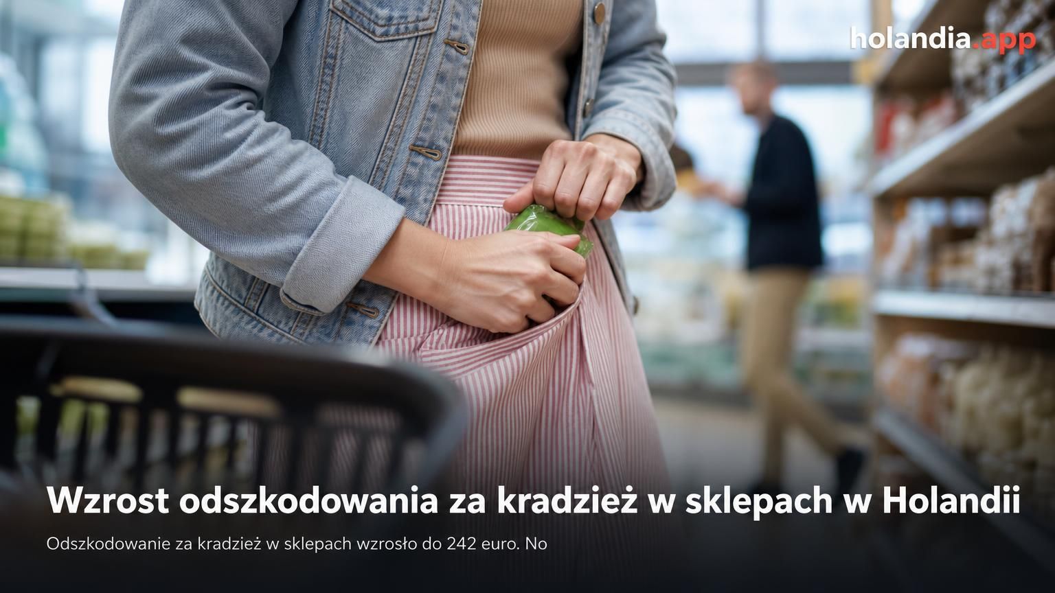 Wzrost odszkodowania za kradzież w sklepach w Holandii