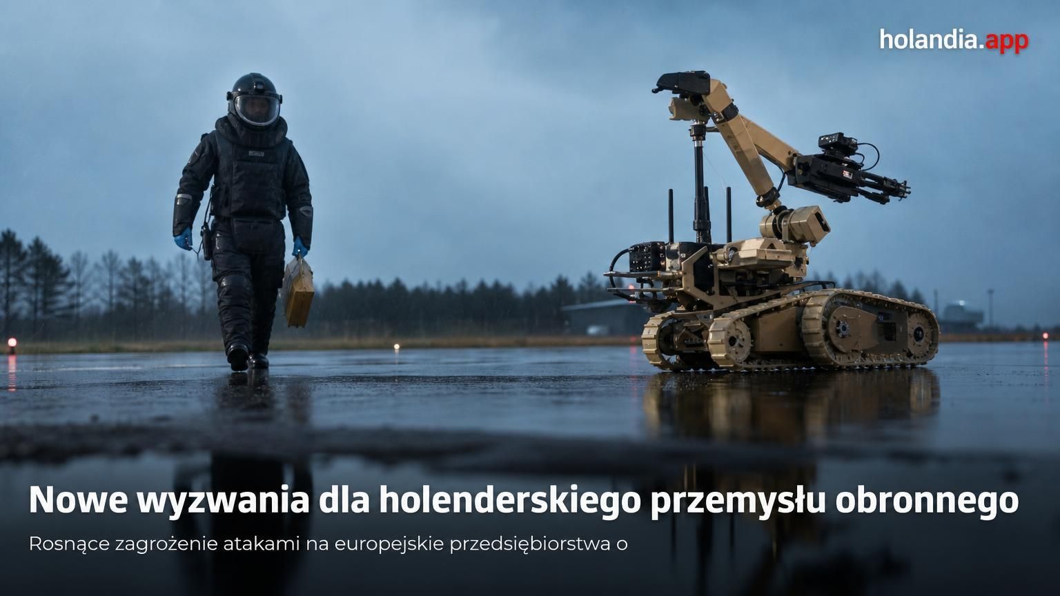 Nowe wyzwania dla holenderskiego przemysłu obronnego