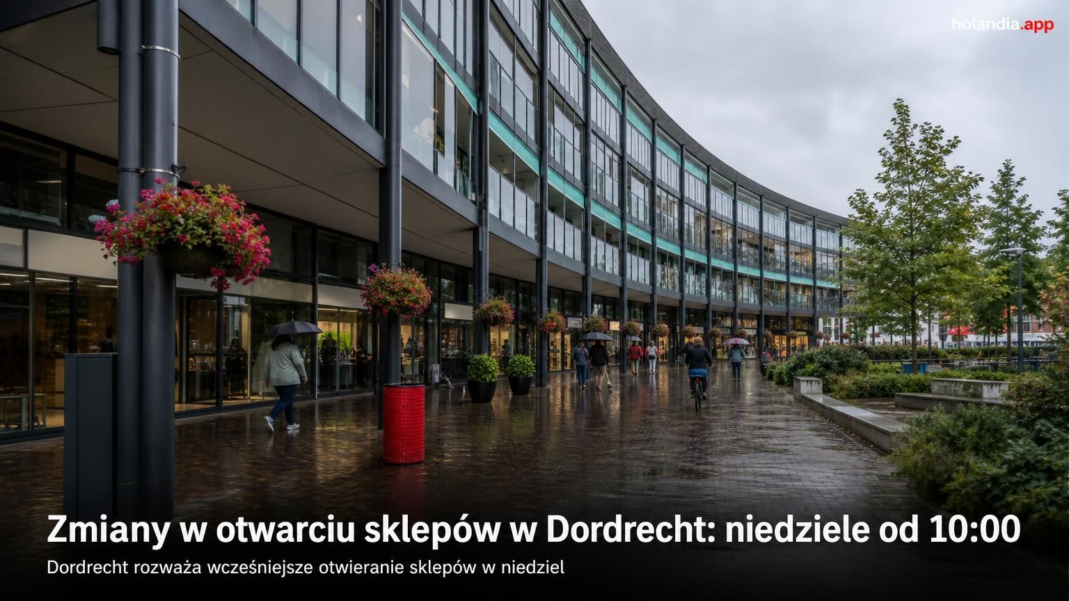Zmiany w otwarciu sklepów w Dordrecht: niedziele od 10:00