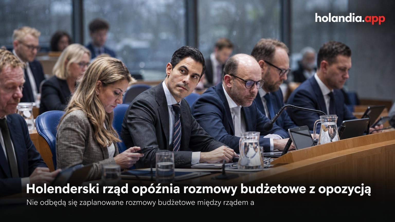 Holenderski rząd opóźnia rozmowy budżetowe z opozycją