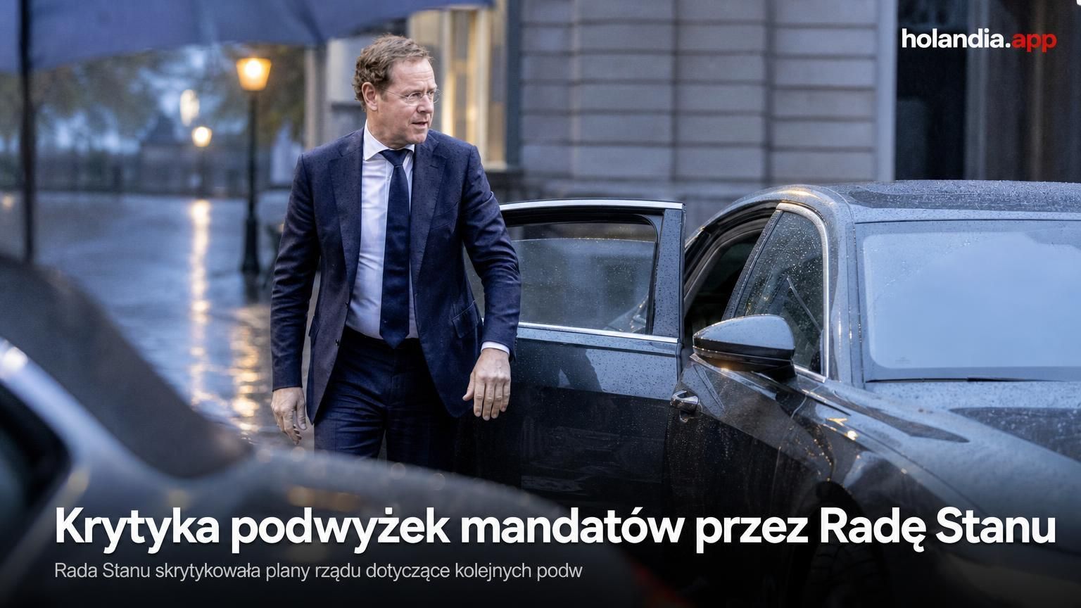 Krytyka podwyżek mandatów przez Radę Stanu
