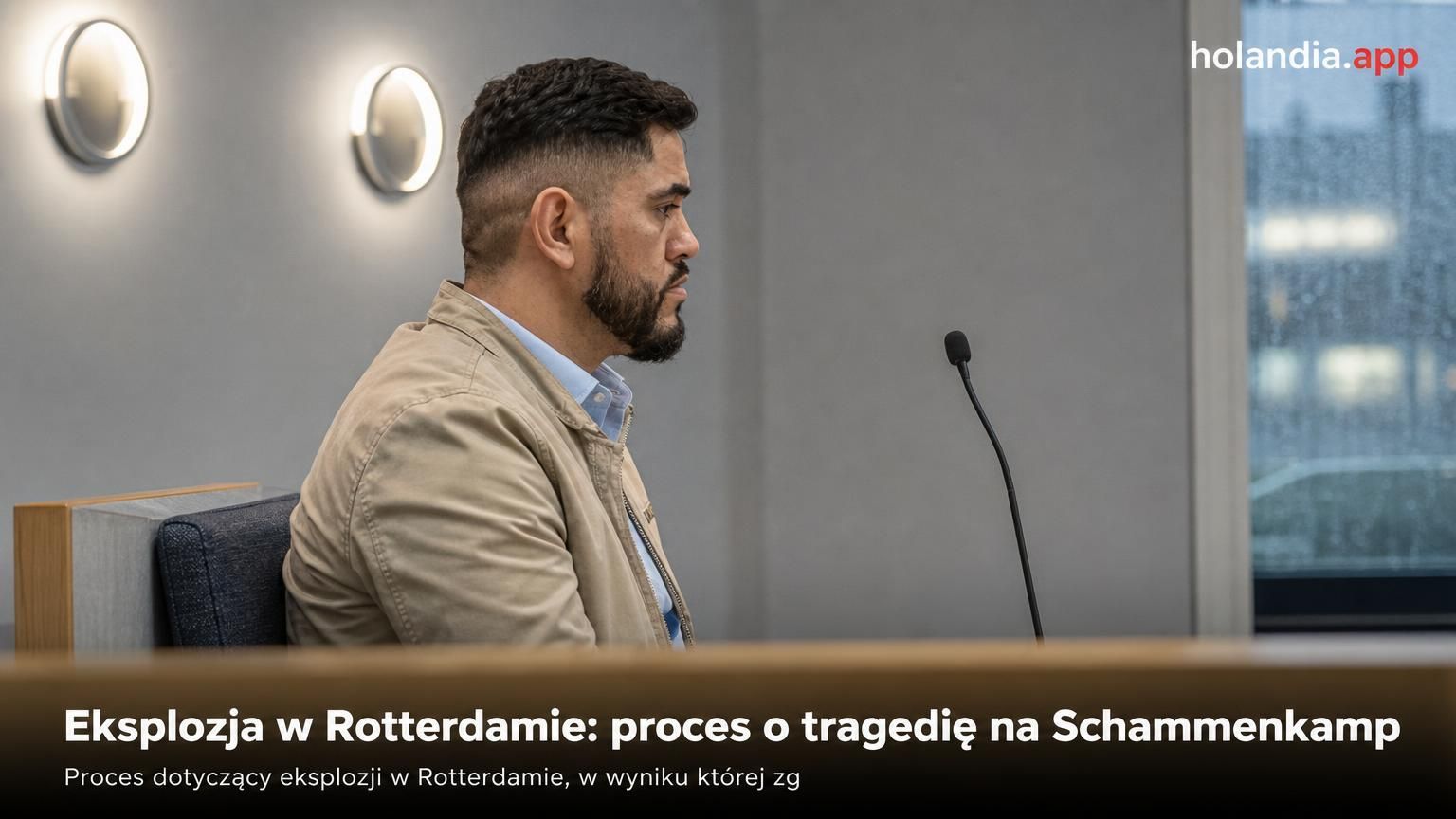 Eksplozja w Rotterdamie: proces o tragedię na Schammenkamp
