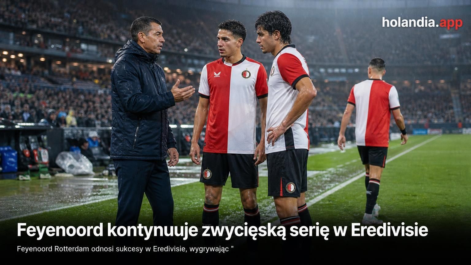Feyenoord kontynuuje zwycięską serię w Eredivisie