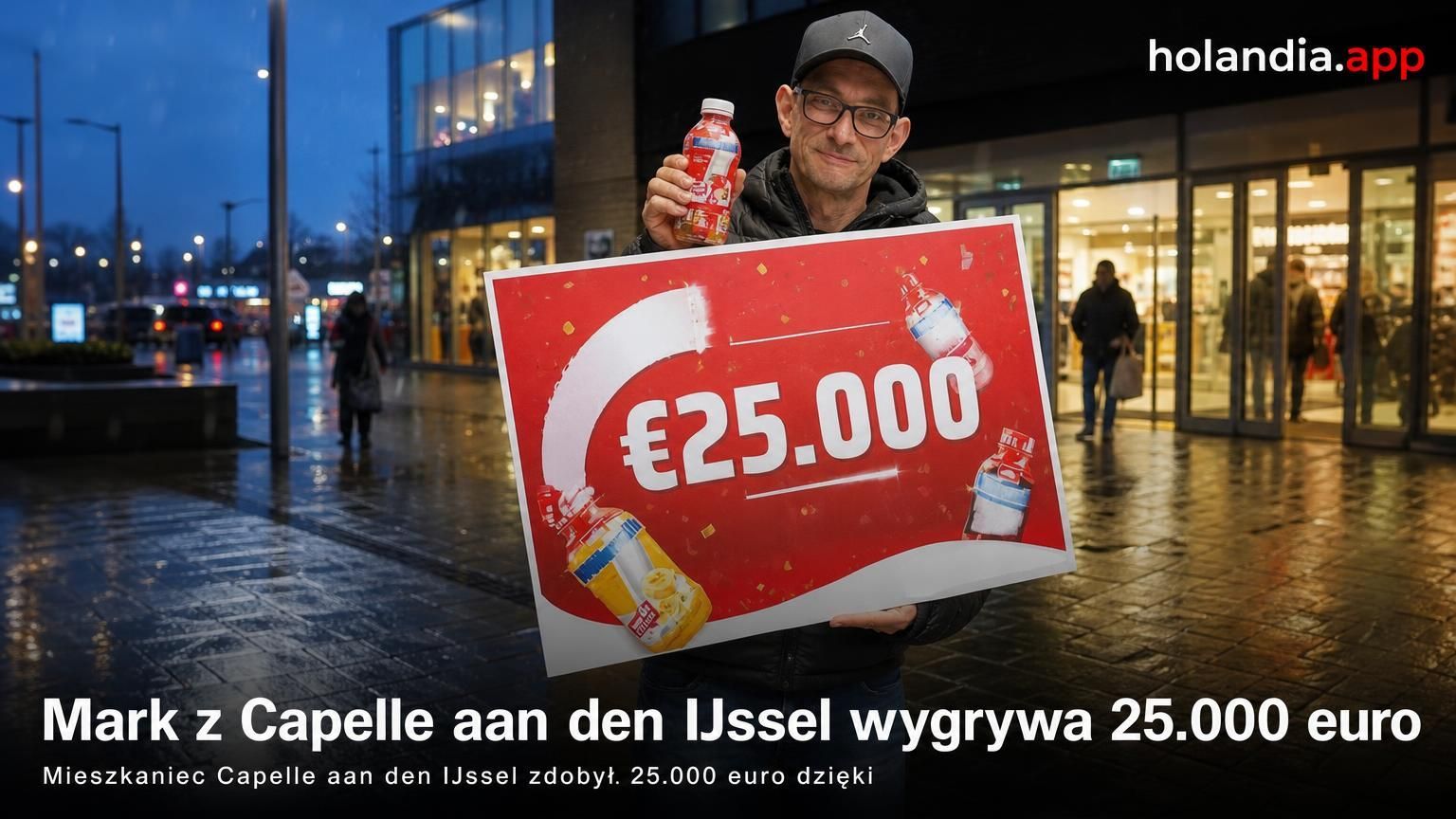 Mark z Capelle aan den IJssel wygrywa 25.000 euro