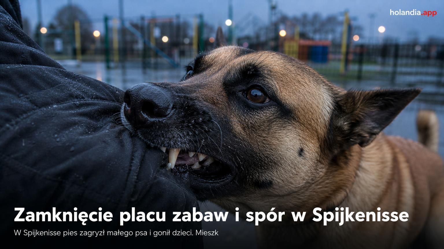 Zamknięcie placu zabaw i spór w Spijkenisse