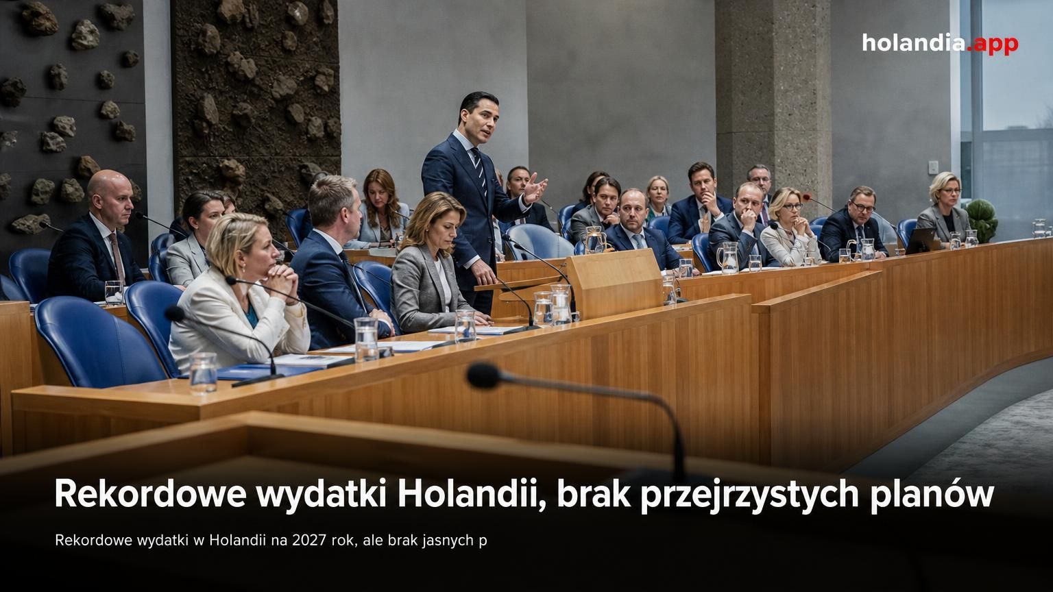 Rekordowe wydatki Holandii, brak przejrzystych planów