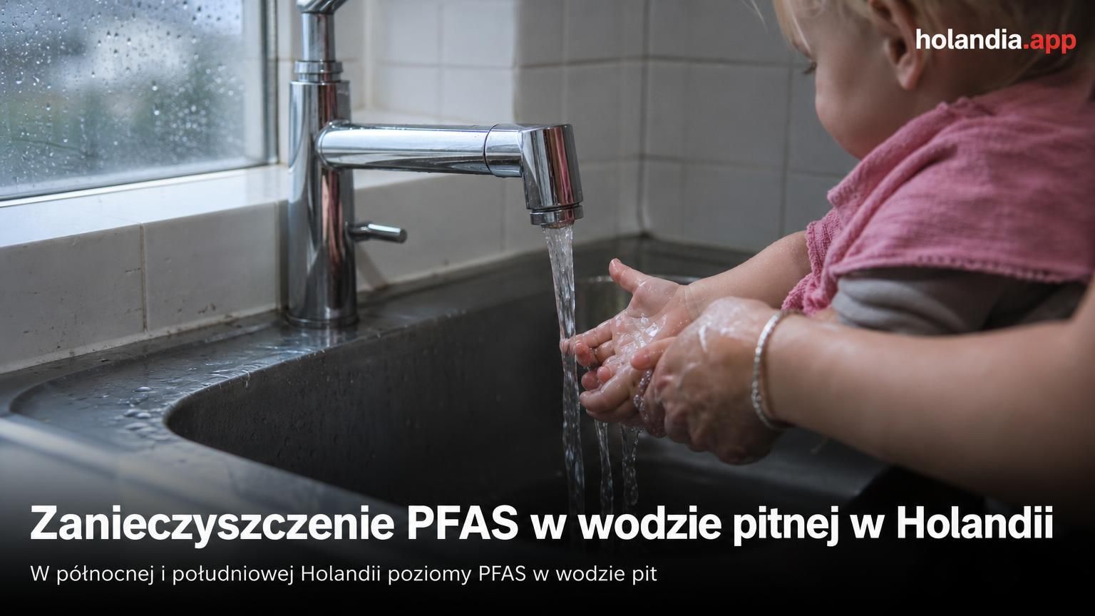 Zanieczyszczenie PFAS w wodzie pitnej w Holandii