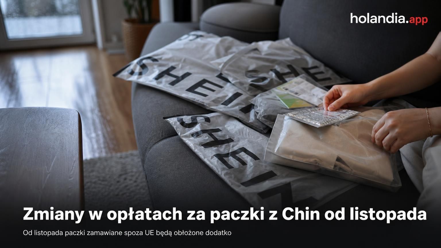 Zmiany w opłatach za paczki z Chin od listopada