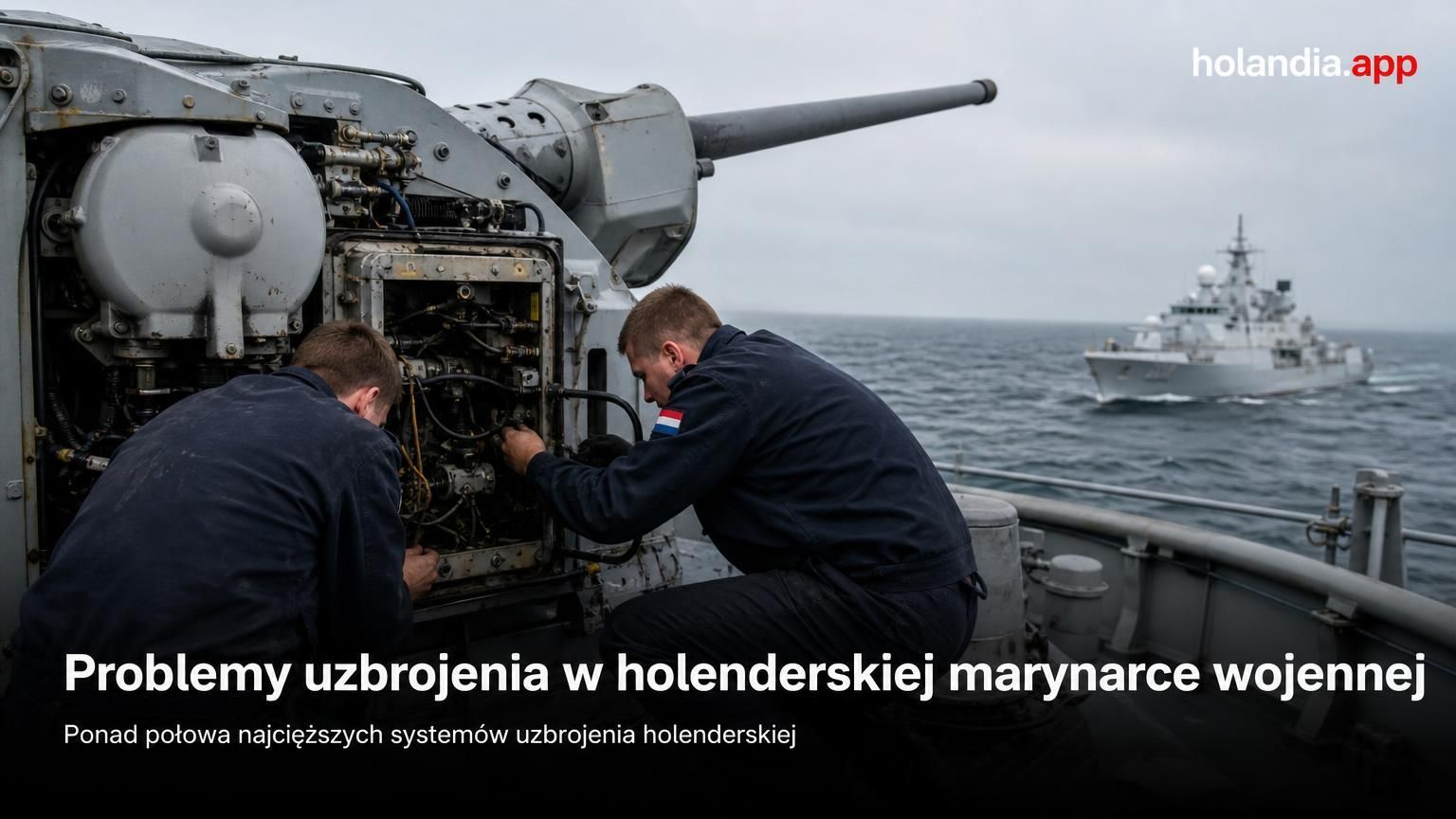 Problemy uzbrojenia w holenderskiej marynarce wojennej