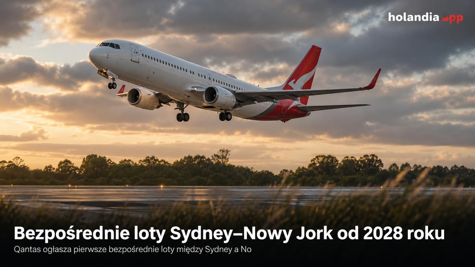 Bezpośrednie loty Sydney–Nowy Jork od 2028 roku