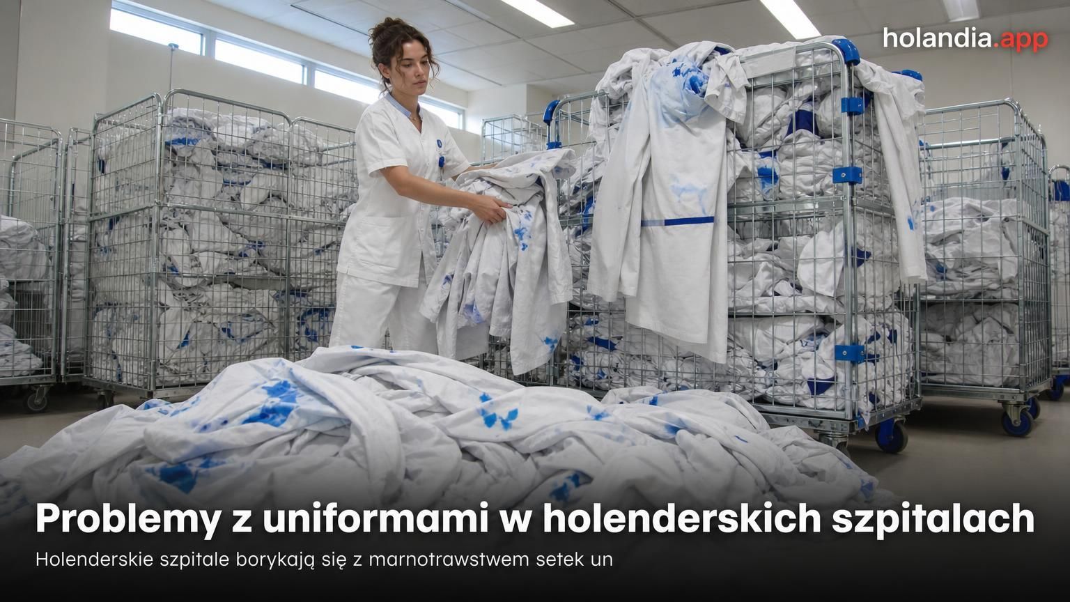 Problemy z uniformami w holenderskich szpitalach