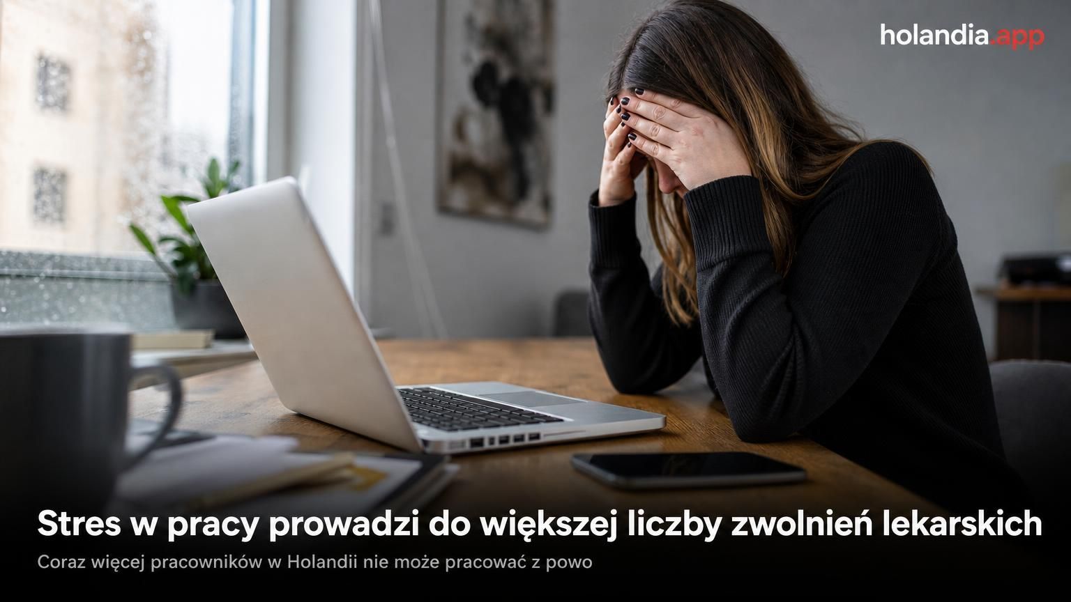 Stres w pracy prowadzi do większej liczby zwolnień lekarskich