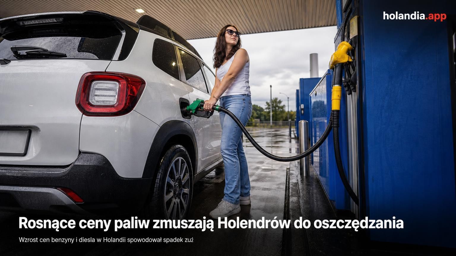 Rosnące ceny paliw zmuszają Holendrów do oszczędzania