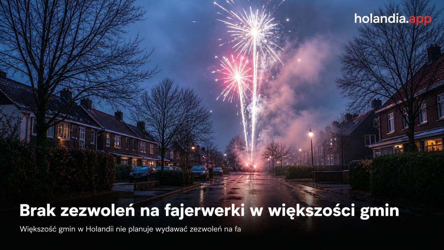 Brak zezwoleń na fajerwerki w większości gmin