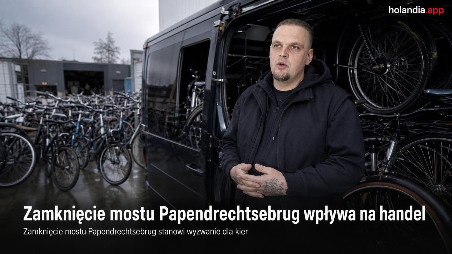 Zamknięcie mostu Papendrechtsebrug wpływa na handel