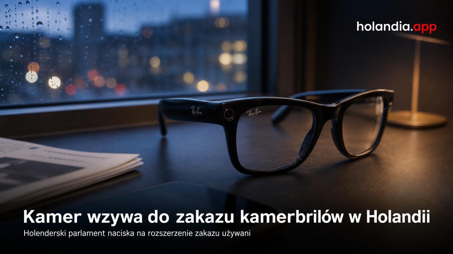 Kamer wzywa do zakazu kamerbrilów w Holandii
