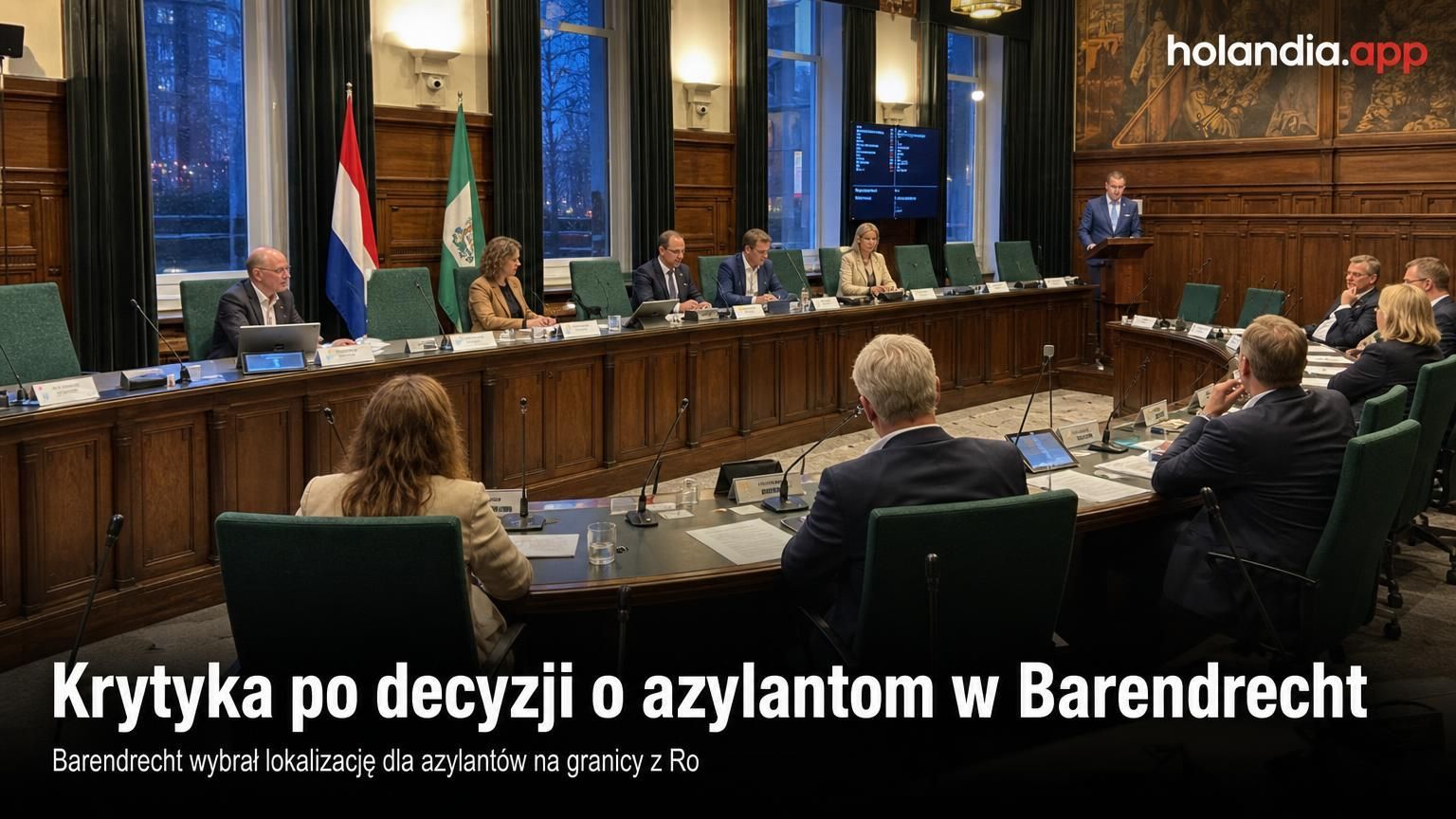 Krytyka po decyzji o azylantom w Barendrecht