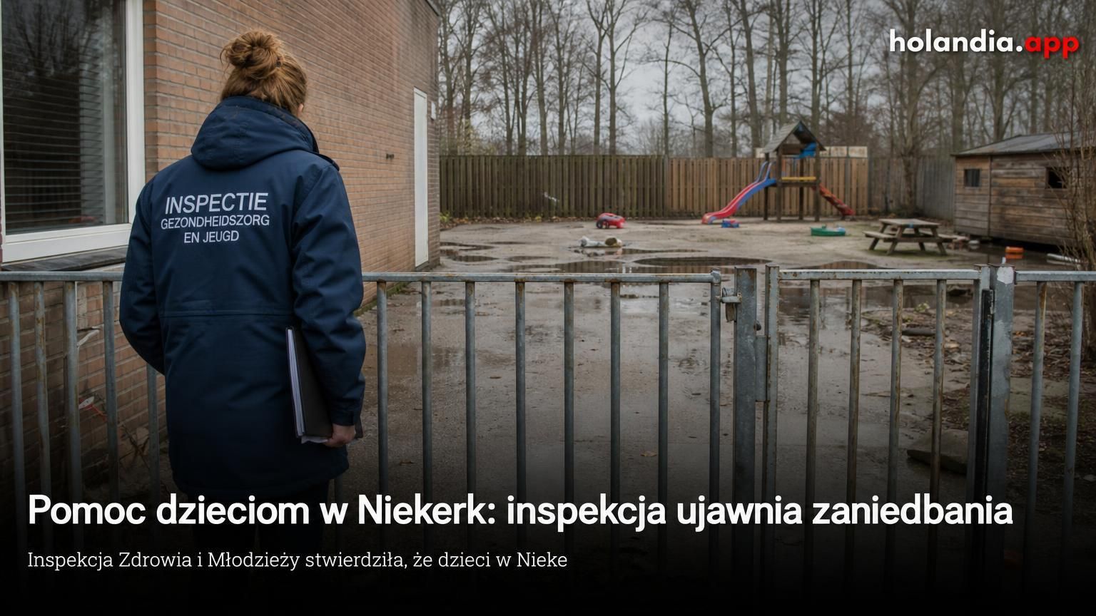 Pomoc dzieciom w Niekerk: inspekcja ujawnia zaniedbania