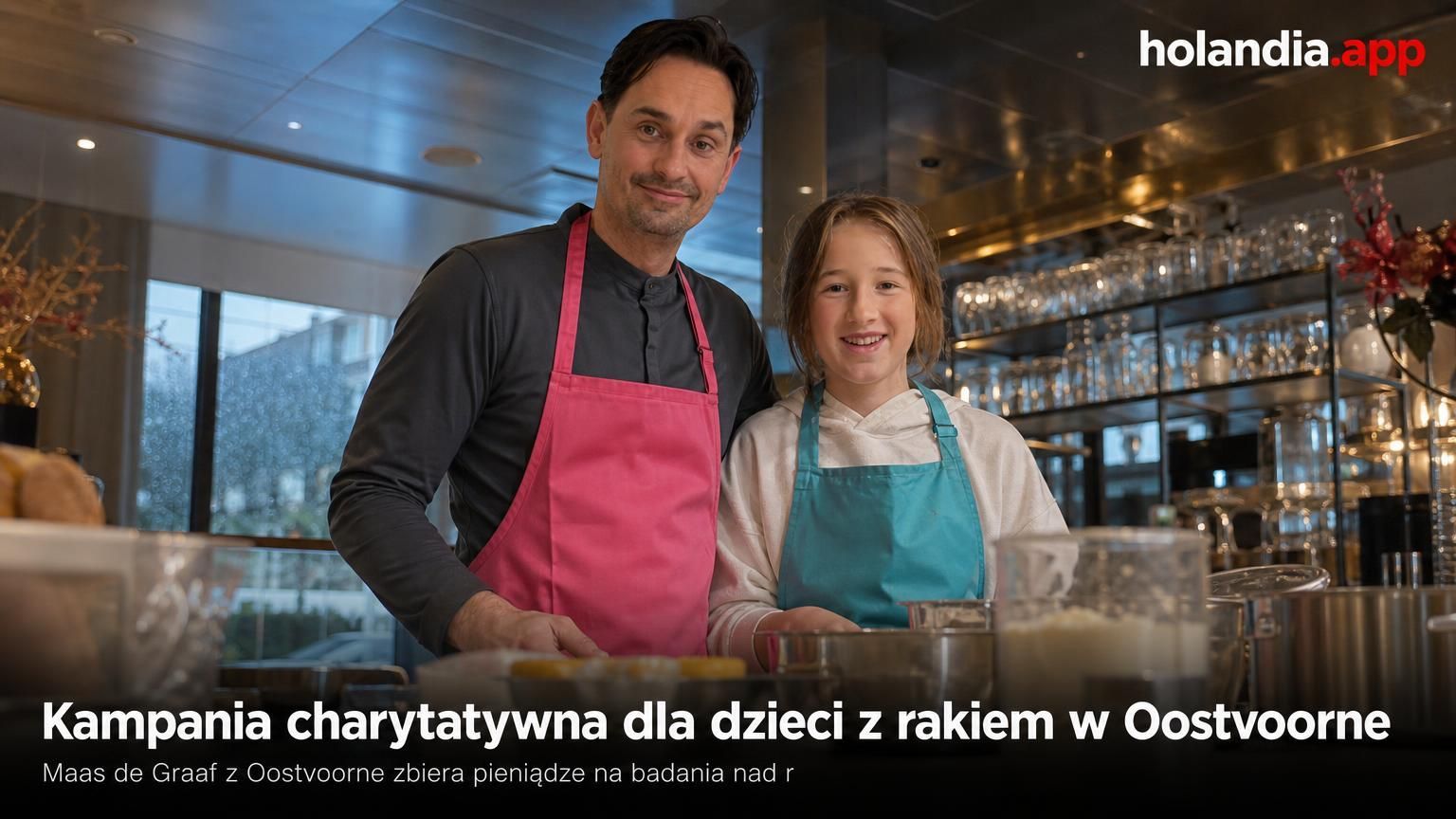 Kampania charytatywna dla dzieci z rakiem w Oostvoorne