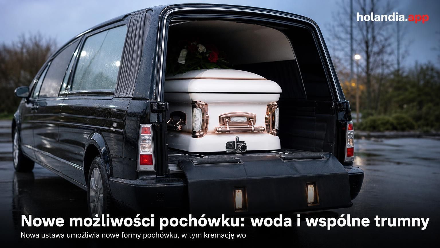 Nowe możliwości pochówku: woda i wspólne trumny