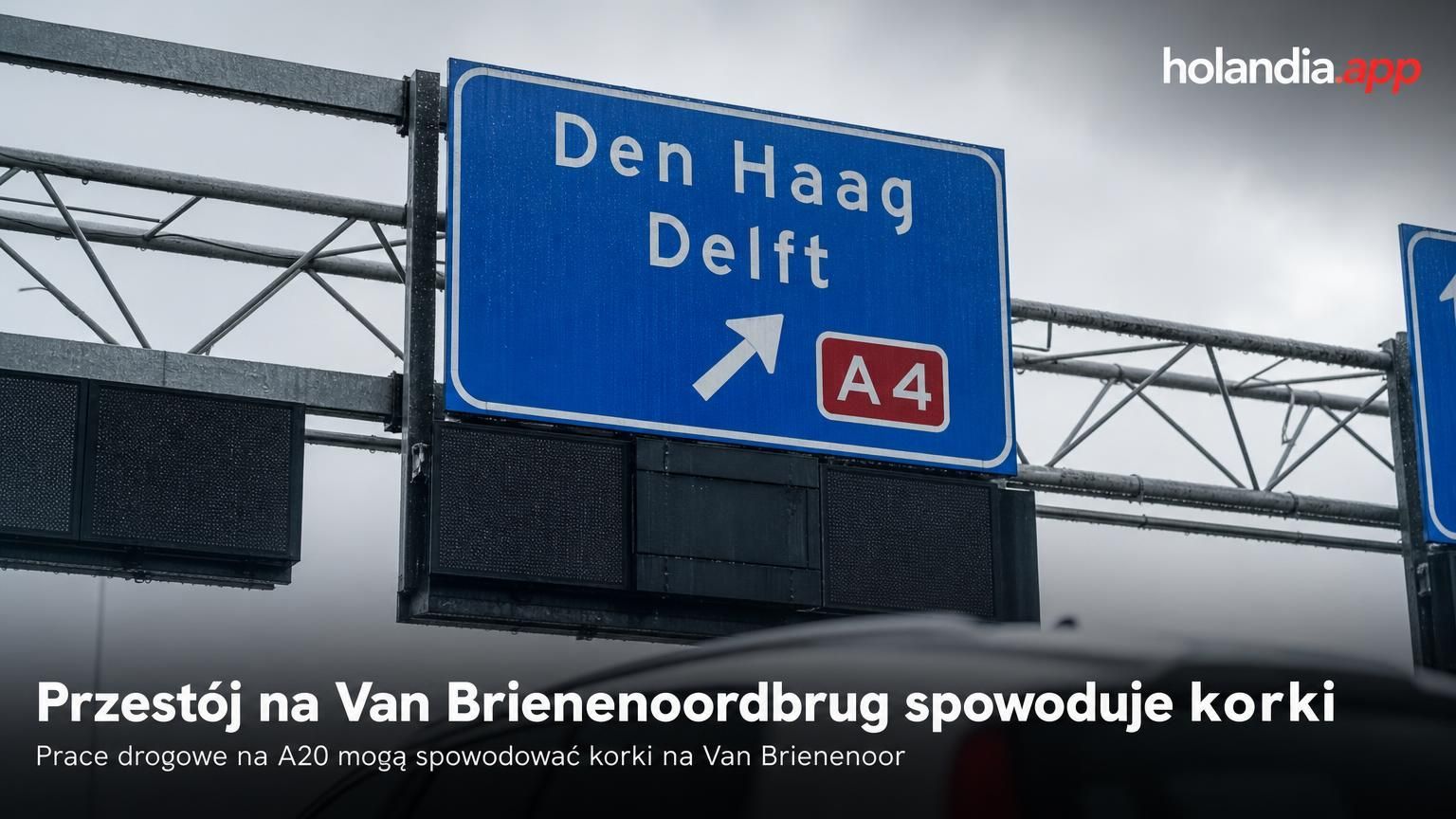 Przestój na Van Brienenoordbrug spowoduje korki