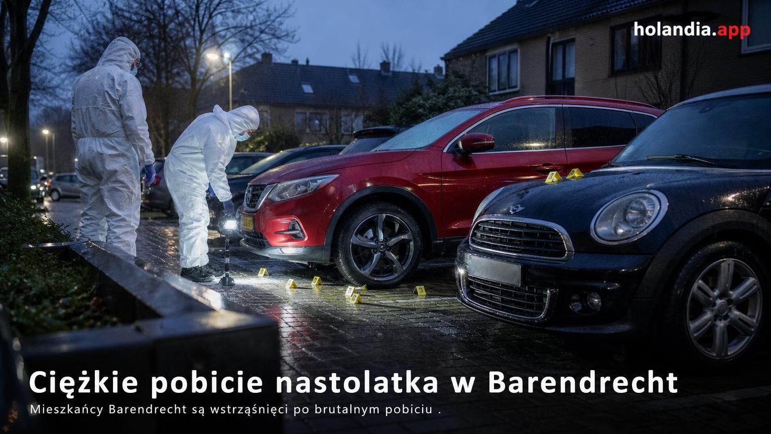 Ciężkie pobicie nastolatka w Barendrecht