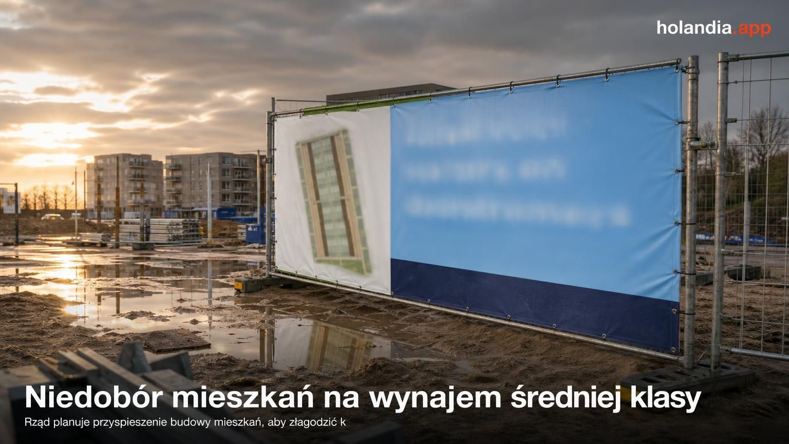 Niedobór mieszkań na wynajem średniej klasy