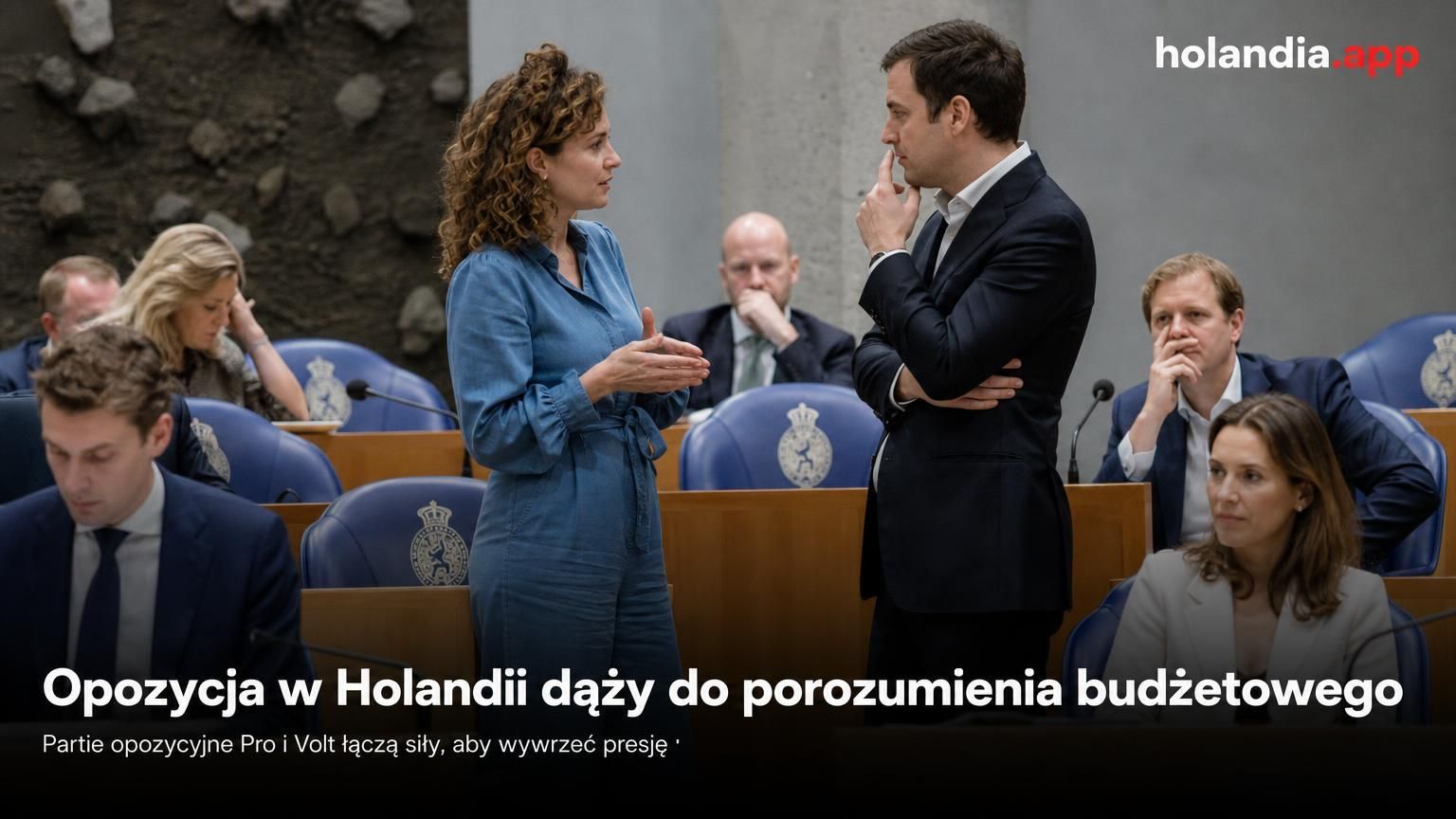 Opozycja w Holandii dąży do porozumienia budżetowego
