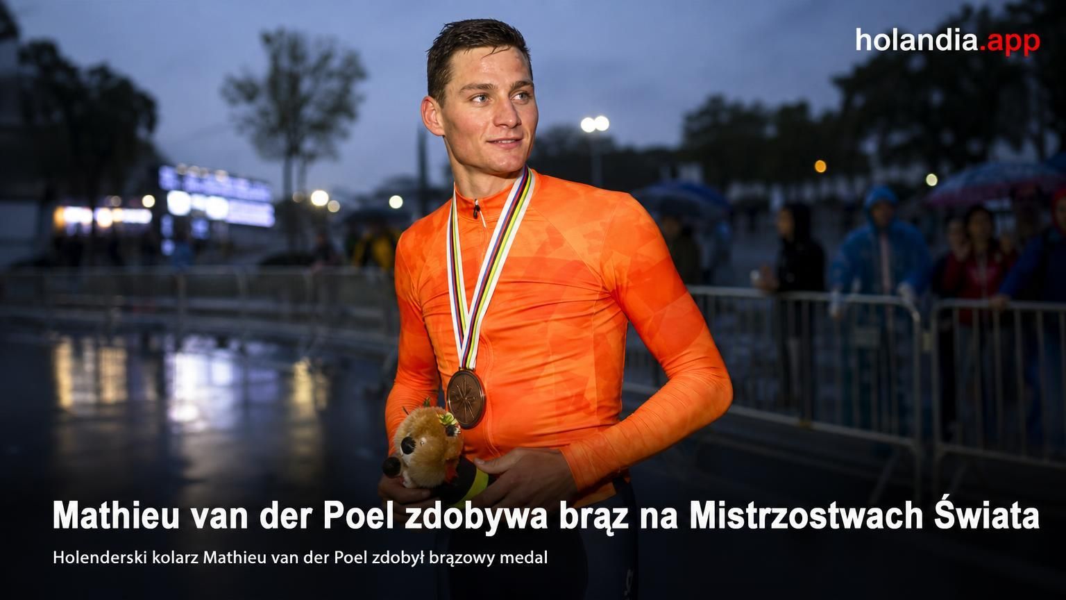 Mathieu van der Poel zdobywa brąz na Mistrzostwach Świata
