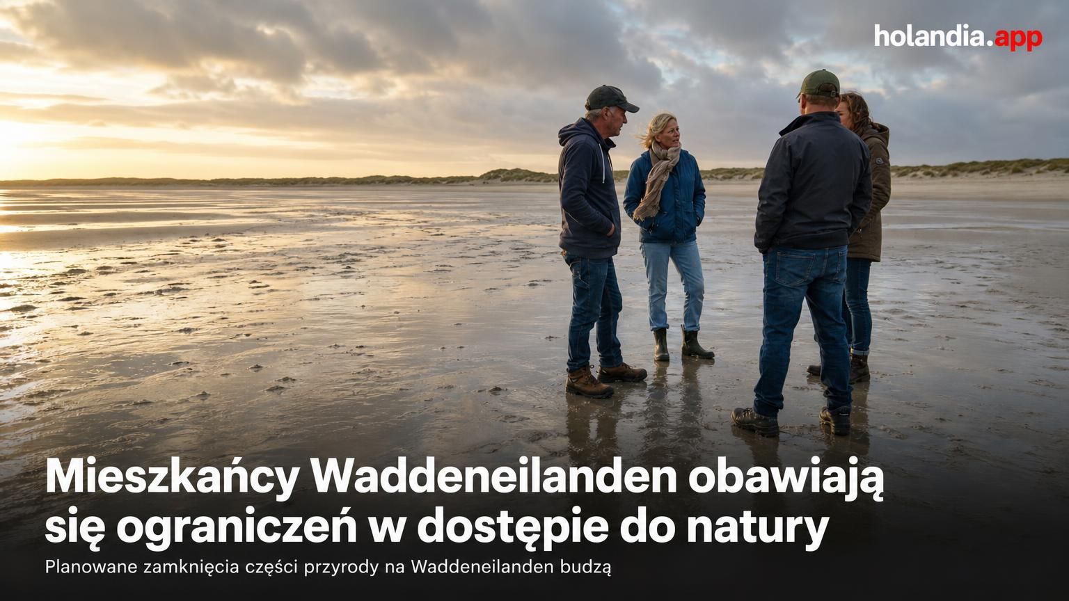 Mieszkańcy Waddeneilanden obawiają się ograniczeń w dostępie do natury