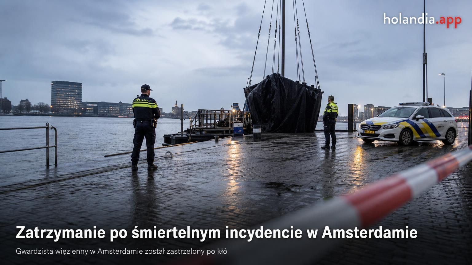 Zatrzymanie po śmiertelnym incydencie w Amsterdamie