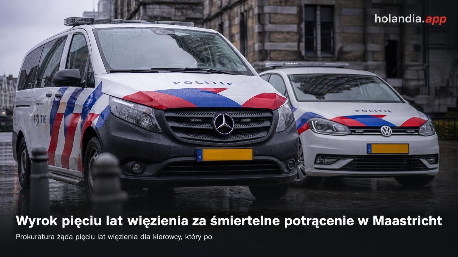 Wyrok pięciu lat więzienia za śmiertelne potrącenie w Maastricht