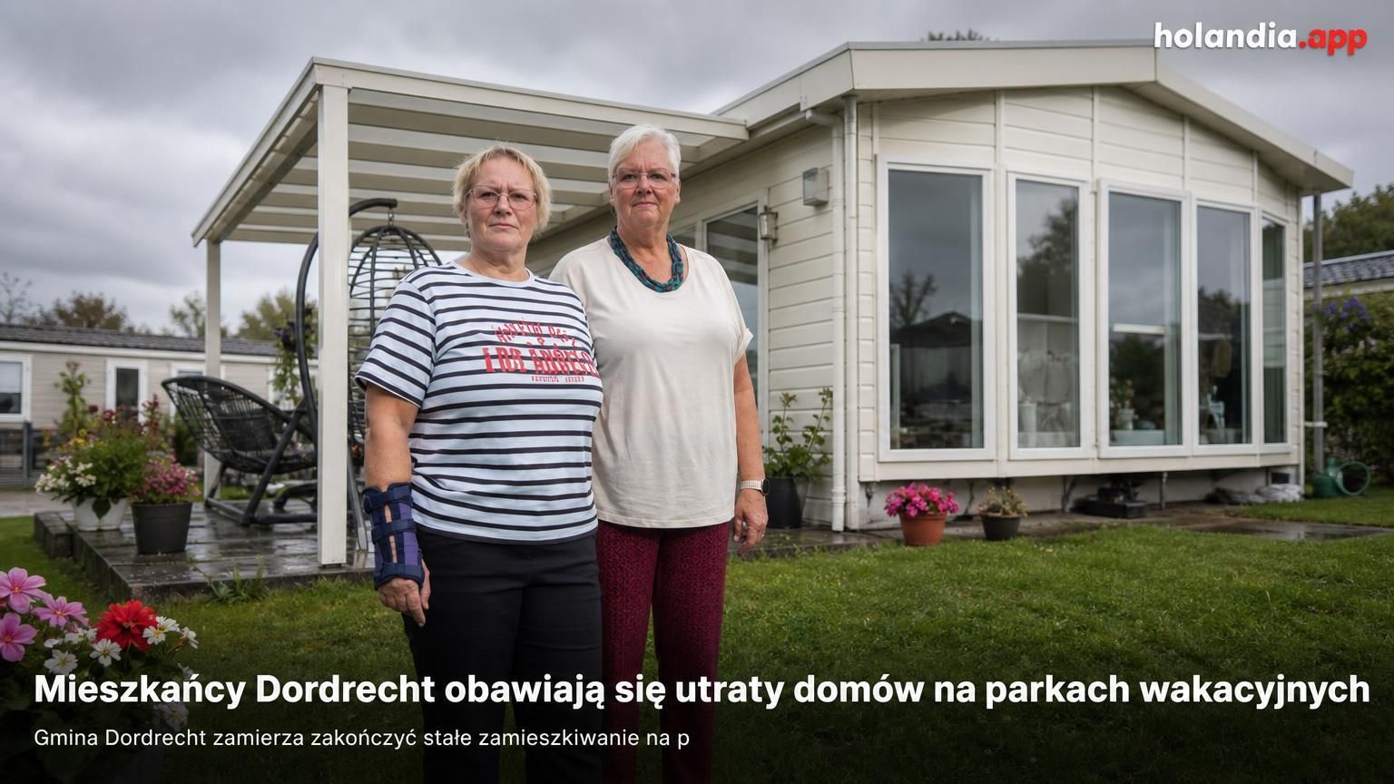 Mieszkańcy Dordrecht obawiają się utraty domów na parkach wakacyjnych
