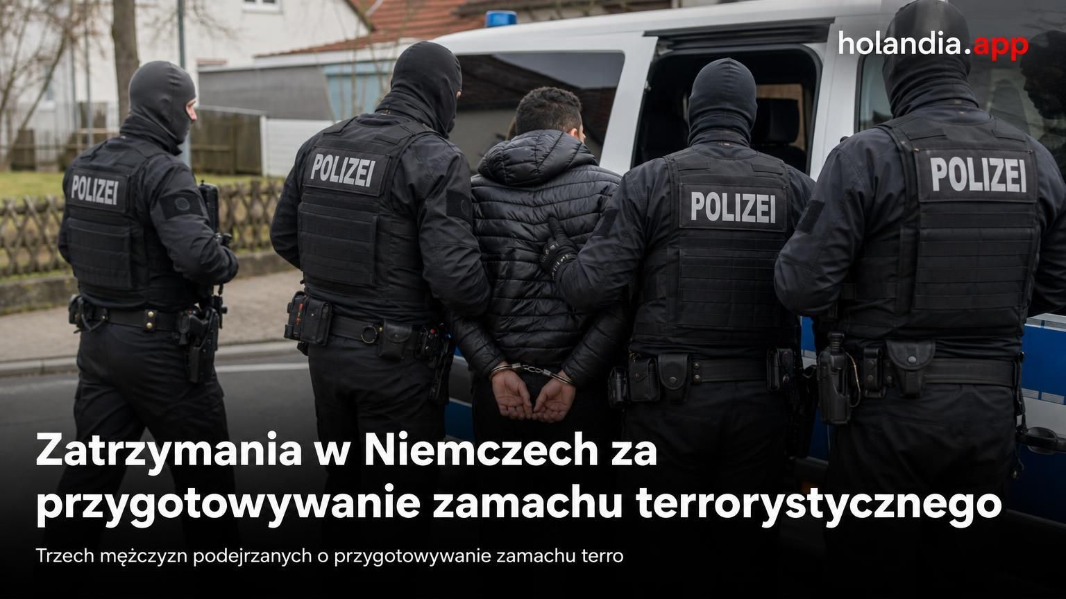 Zatrzymania w Niemczech za przygotowywanie zamachu terrorystycznego