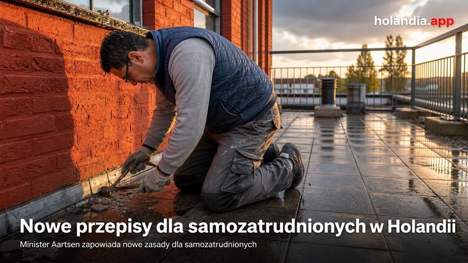 Nowe przepisy dla samozatrudnionych w Holandii